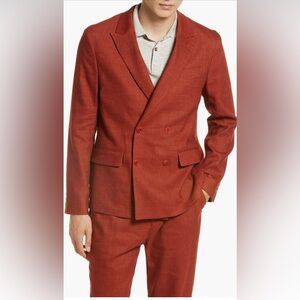 Ted Baker Men's Burnt Orange Suit